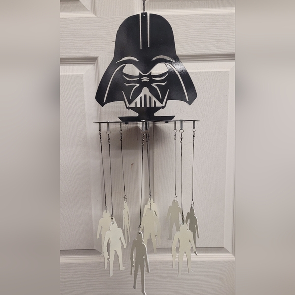 Black Metal Wall Hanging Decor - Picture 2 of 5